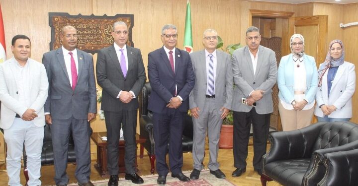 محافظ الفيوم يستقبل رئيس هيئة الاستشعار من البُعد ووفد الهيئة لتعزيز أوجه التعاون المشترك