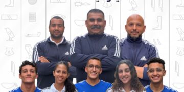 بعثة الاتحاد الرياضي للجامعات تصل ليتوانيا للمشاركة في بطولة العالم للخماسي الحديث