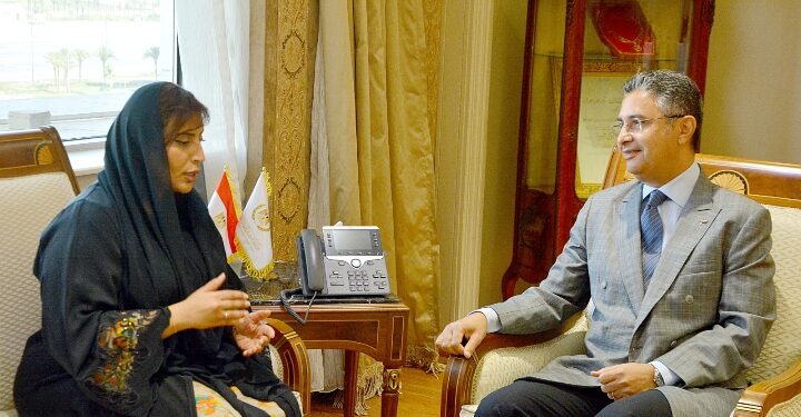 وزير التموين والتجارة الداخلية يستقبل سفيرة دولة الامارات لبحث مجالات وسُبل التعاون المشتركة