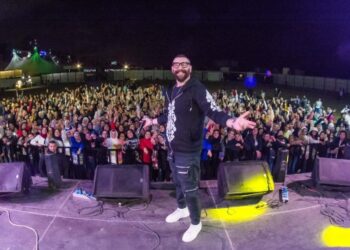 بحضور النجم أدهم سليمان بيتر ممدوح يحتفي بمرور عام علي تأسيس SKY7