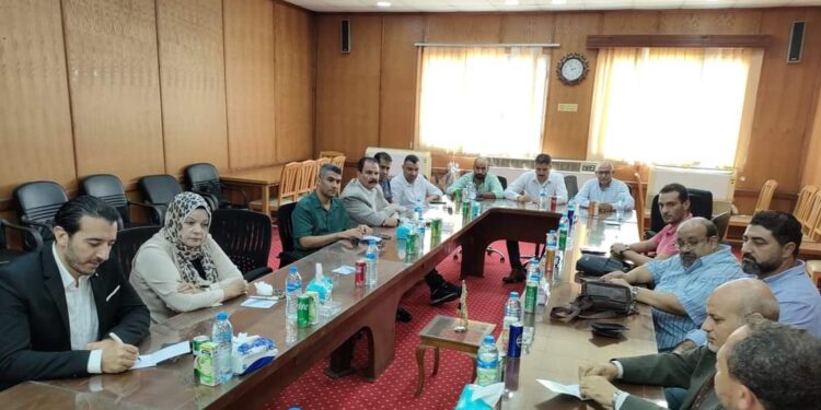 تجارية الإسماعيلية تستقبل رئيس الادارة المركزية للسجل التجاري