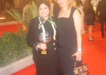 حضور وتكريم سيدة الأعمال امل رضا مهرجان الدير جيست ٢٠٢٤