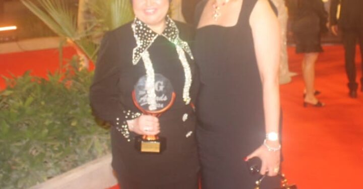 حضور وتكريم سيدة الأعمال امل رضا مهرجان الدير جيست ٢٠٢٤