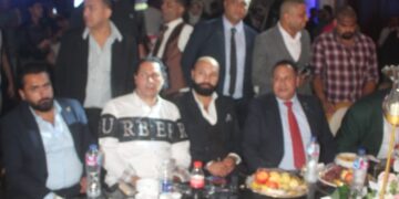 حضور المعلم يحي الصعيدي حفل زفاف المطرب عمرو الجزار