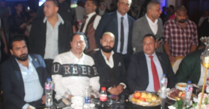 حضور المعلم يحي الصعيدي حفل زفاف المطرب عمرو الجزار