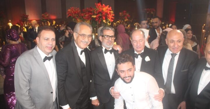 حفل زفاف مصطفي سعيد ربيع بحضور العديد من نجوم الفن والغناء