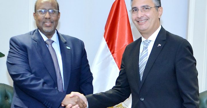 وزير التموين يلتقي سفير جمهورية الصومال الفيدرالية