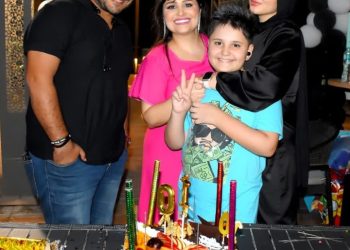 وعد البحري تحتفل بعيد ميلاد ابنها عيسى وسط الأقارب والأصدقاء