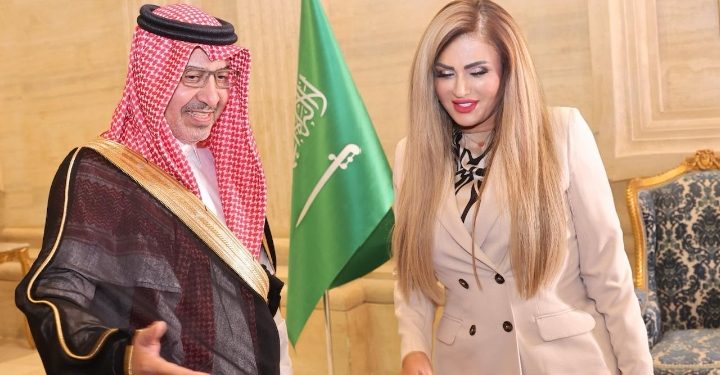 خبيرة التجميل ميرفت عطاالله تشارك في حفل اليوم الوطني السعودي بحضور عدد كبير من الوزراء وكبار رجال الدولة