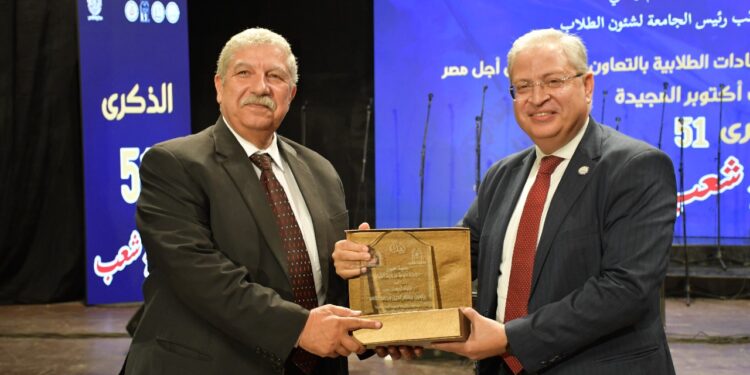 جامعة حلوان تحيي الذكرى الـ51 لنصر أكتوبر بندوة ” حكاية شعب ” بحضور بطل حرب أكتوبر