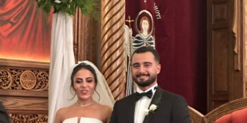 إيهاب عوض العضو المنتدب لمجموعة أفا مينا يحتفل بزفاف ابنته بحضور عدد كبير من الشخصيات العامة.