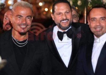 حضور الفنان عماد زياده وحرمه حفل زفاف نجله رجل الأعمال باسل سماقيه