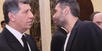 المهندس محمد صلاح الهادي يؤدى واجب العزاء في وفاة ابنة وحفيدة شقيق رجل الأعمال اشرف شيحة