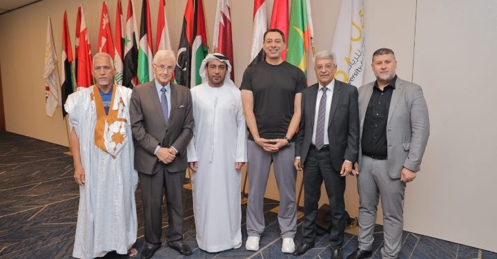 التعليم العالي : مصر تشارك في اجتماع الجمعية العمومية للاتحاد العربي للرياضة الجامعية بدبي