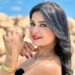 ملكة جمال المغرب فاطمة الزهراء رمان تسع انوتة في اخر جلسة تصوير بالساحل الشمالي