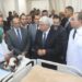 وزير التعليم العالي ومحافظ السويس يزوران طلاب جامعة الجلالة المُصابين بمجمع السويس الطبي