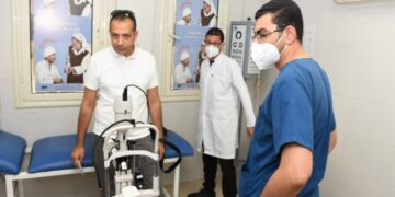 قافلة جامعة عين شمس التنموية الشاملة لأهالى الشلاتين وحلايب وأبو رماد تقدم خدمتها لأكثر من عشرة آلاف مواطن