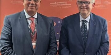وزير التعليم العالي يلتقي بنظيره الفرنسي لبحث سُبل التعاون المُشترك