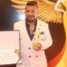إسلام طارق ” نجم متميز في مجاله يحصل علي أفضل براند رياضي 2024″ في مهرجان(أخبار النجوم)