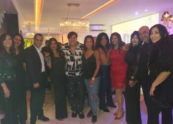 المطرب السوري ماجد الصافي يحتفل بعيد ميلاد زوجته لينا الصافي في أجواء ساحرة للغاية