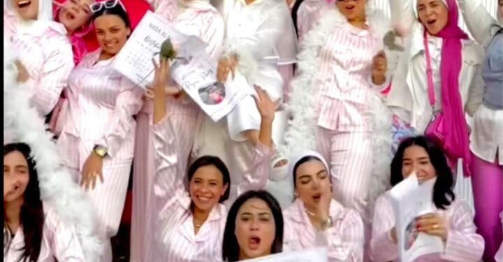 على طريقة مسلسل أردني.. ندى علاء تستبدل “الحنة” بـ”بيجامة بارتي” وتثير جدلاً بالسوشيال ميديا