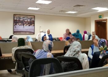 تنظيم حملة للكشف المُبكر عن مرض سرطان الثدي والأمراض غير السارية للموظفات بوزارة التعليم العالي