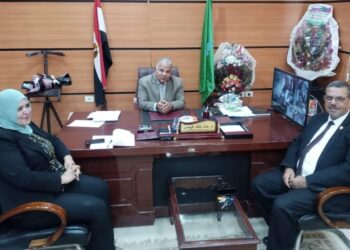 تعليم الفيوم .لقاء تنسيقي مع مسئولى مبادرة عباقرة مصر الرقمية