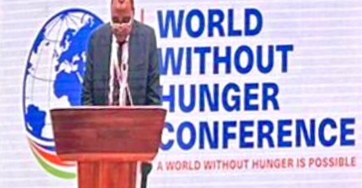 الدخيري يؤكد التزام المنظمة العربية للتنمية الزراعية بمكافحة الجوع خلال مشاركته في مؤتمر “عالم بلا جوع” أديس أبابا – إثيوبيا