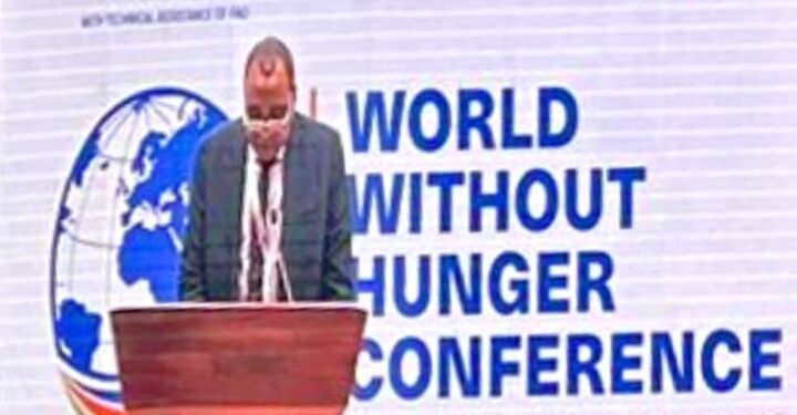 الدخيري يؤكد التزام المنظمة العربية للتنمية الزراعية بمكافحة الجوع خلال مشاركته في مؤتمر “عالم بلا جوع” أديس أبابا – إثيوبيا