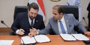 توقيع بروتكول تعاون مصرى فرنسى بين جامعة بورسعيد وCollège de Paris