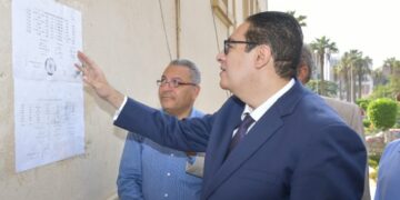 جولة تفقدية لرئيس جامعة القاهرة بالمدينة الجامعية للطلبة لمتابعة مستوى الخدمات المقدمة