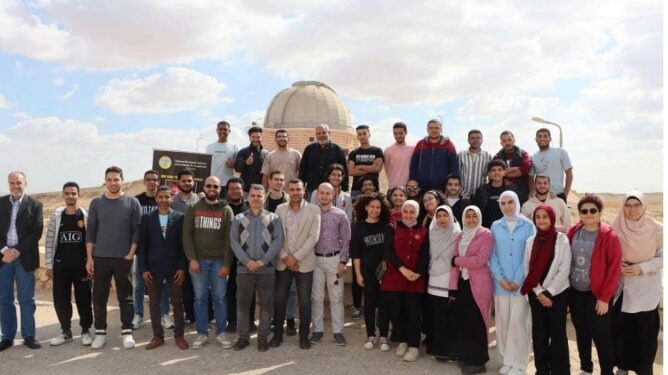 معهد البحوث الفلكية يُنظم “مدرسة فلكية” بعنوان دراسة علم الفلك الزمني لطلاب الجامعات