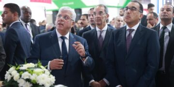 الدكتور مصطفى مدبولي يتفقد جناح وزارة التعليم العالي على هامش افتتاحه للمعرض