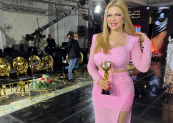 تكريم الأعلاميه ندى الفقى فى مهرجان ايجى فاشون الدولى وتبهر جمهورها فى أطلاله ساحرة