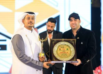 تكريم رائع لرجل الأعمال السعودي فهد مبارك باقطيان بمهرجان(إيجي فاشون) في موسمه الثالث عشر