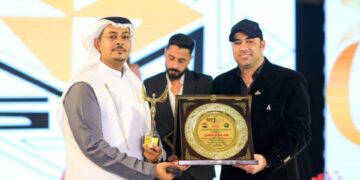 تكريم رائع لرجل الأعمال السعودي فهد مبارك باقطيان بمهرجان(إيجي فاشون) في موسمه الثالث عشر
