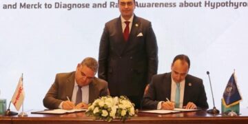 هيئة الرعاية الصحية توقع مذكرة تفاهم مع ميرك لتحسين إدارة أمراض الغدة الدرقية
