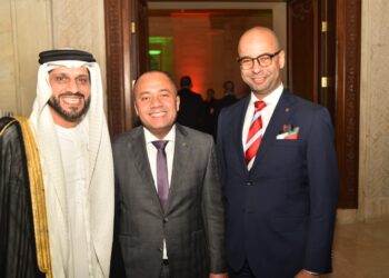 حفل العيد الوطني للامارات ٥٣ بحضور العديد من رجال الأعمال والوزراء