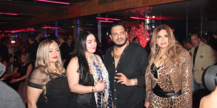 حضور سيدة الأعمال ميرفت عطالله حفل عيد ميلاد رجل الاعمال محي بدراوي وسط حضور العديد من نجوم الفن