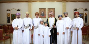 ناصر عبدالحفيظ يهنيء يقظان سعيد الريامي بحفل قرانه