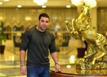 الحارس الخاص محمد على يبدع فى تامين وتنظيم الحفلات