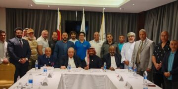 فهيم يفتتح اجتماع عمومية الاتحاد العربى لكمال الأجسام بالبحرين