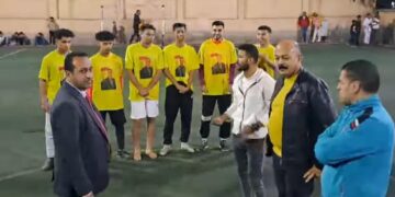 إلي وزير الشباب والرياضة : وكيل شباب كفرالشيخ الداعم الرئيسي للراعي الرسمي لدورة كرة القدم لمركز شباب أبو العزائم لدعم مرشح محتمل لعضوية مجلس النواب للدورة القادمة