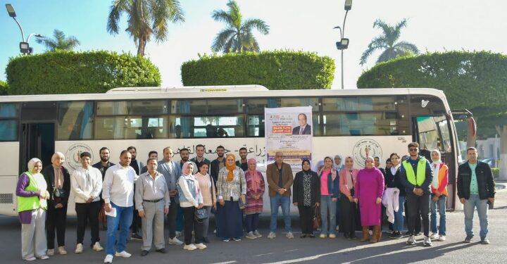 جامعة القاهرة تطلق قافلة تنموية شاملة لمدينة الحوامدية في إطار مبادرة “بداية” بالتنسيق مع التحالف الوطني وحياة كريمة