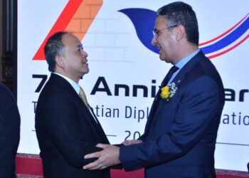 الدكتور شريف فاروق وزير التموين والتجارة الداخلية يشارك في احتفال العيد الوطني لدولة مملكة تايلاند