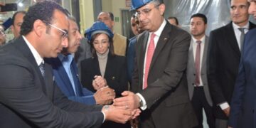 وزير التموين ومحافظ البحيرة يتفقدا مضرب الوليلي التابع للقطاع الخاص