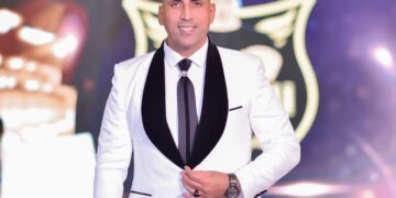 نجاح ساحق رجل الاعمال أحمد المحمدى رئيس مهرجان الصخره للموسم الثانى