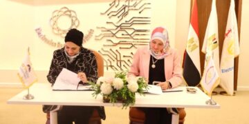 بروتوكول تعاون بين معهد بحوث الإلكترونيات وجامعة ساكسوني مصر للعلوم التكنولوجية والتطبيقية
