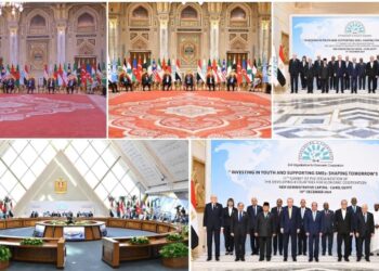 الرئيس السيسى يفتتح قمة الثماني النامية للتعاون الاقتصادى بالعاصمة الإدارية الجديدة