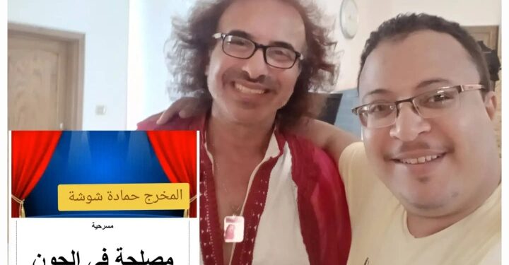 الكاتب سيد ابوبكر في عمل فنى جديد